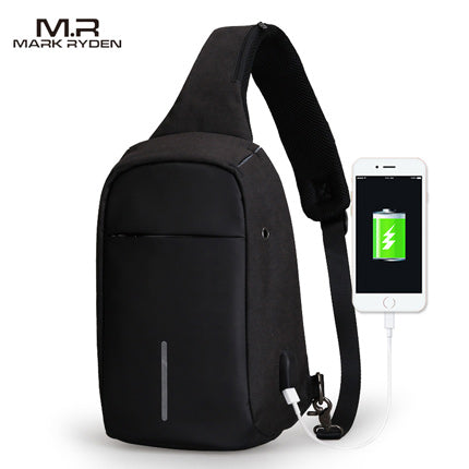 mark ryden new arrival crossbody bags men anti-theft chest pack summer short trip messengers bag water repellent shoulder bag