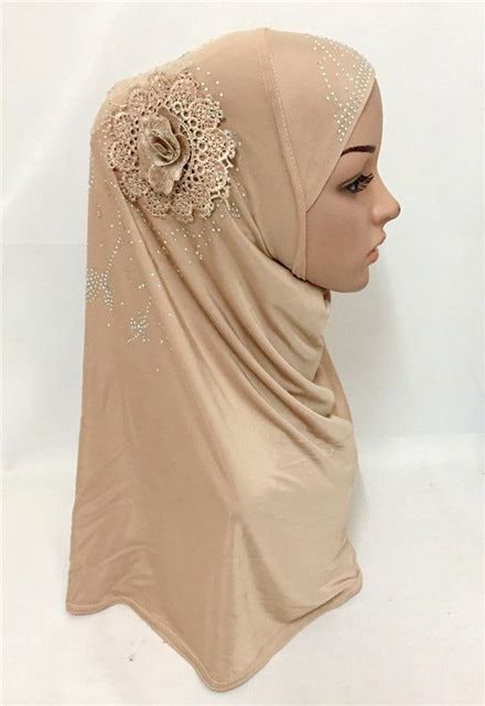 islamic ladies head scarf headwear muslim hijab inner cap wrap shawl scarf ramadan arab amira headscarf 10 nude color
