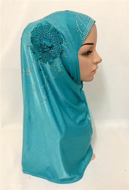 islamic ladies head scarf headwear muslim hijab inner cap wrap shawl scarf ramadan arab amira headscarf 03 green