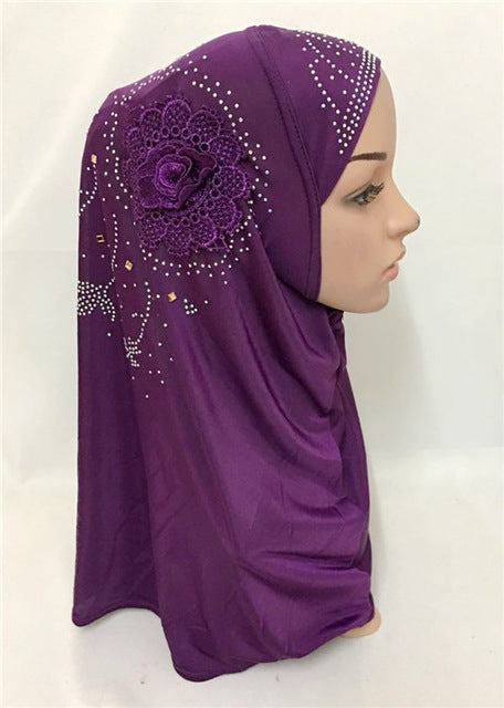 islamic ladies head scarf headwear muslim hijab inner cap wrap shawl scarf ramadan arab amira headscarf 06 purple