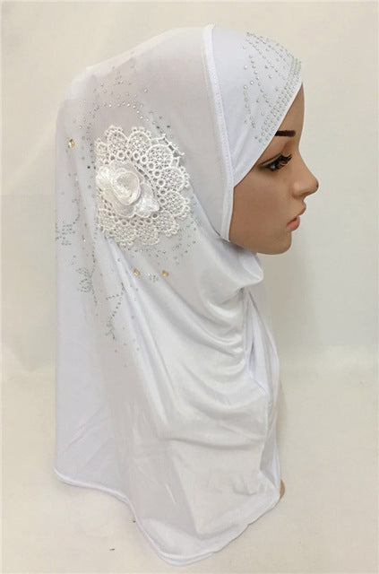 islamic ladies head scarf headwear muslim hijab inner cap wrap shawl scarf ramadan arab amira headscarf 02 white