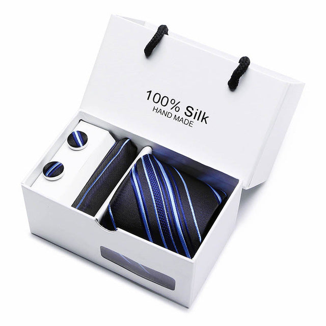 gift box 20 styles solid mens skinny ties fashion plain gravata ties jacquard woven silk ties for mens wedding suits cravate sb33