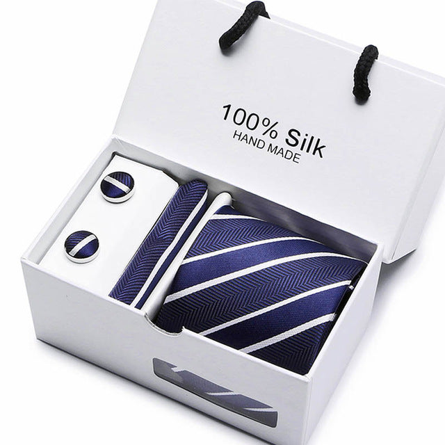 gift box 20 styles solid mens skinny ties fashion plain gravata ties jacquard woven silk ties for mens wedding suits cravate sb04