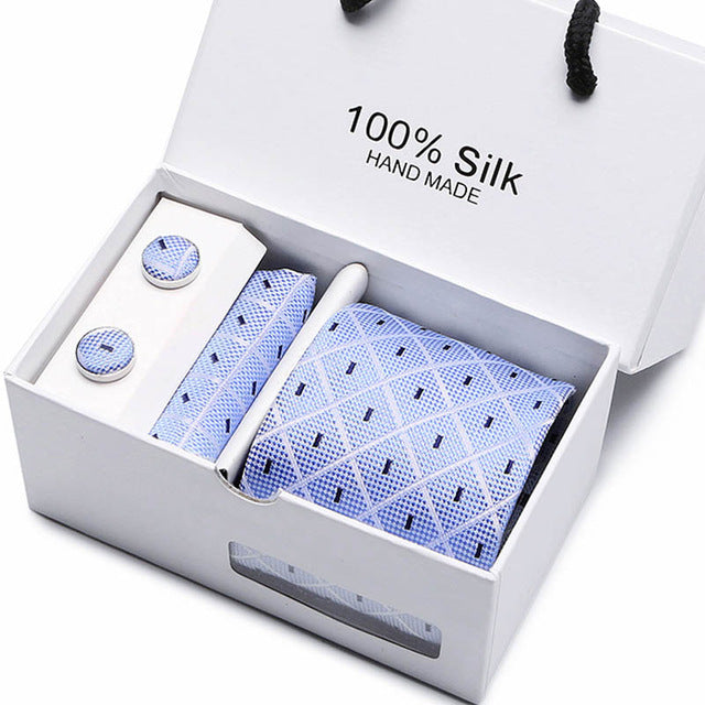 gift box 20 styles solid mens skinny ties fashion plain gravata ties jacquard woven silk ties for mens wedding suits cravate sb09