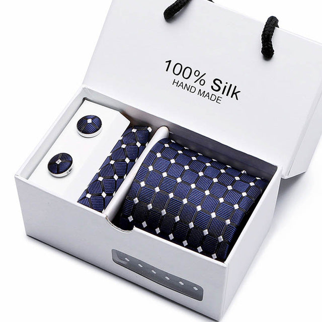 gift box 20 styles solid mens skinny ties fashion plain gravata ties jacquard woven silk ties for mens wedding suits cravate sb11