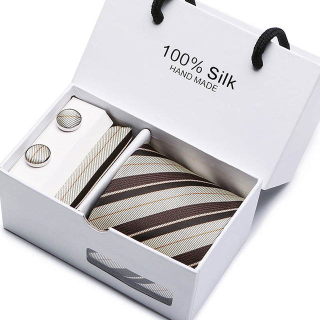 gift box 20 styles solid mens skinny ties fashion plain gravata ties jacquard woven silk ties for mens wedding suits cravate sb15