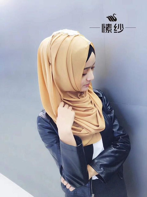 fashion muslim islamic chiffon women girls hijabs b