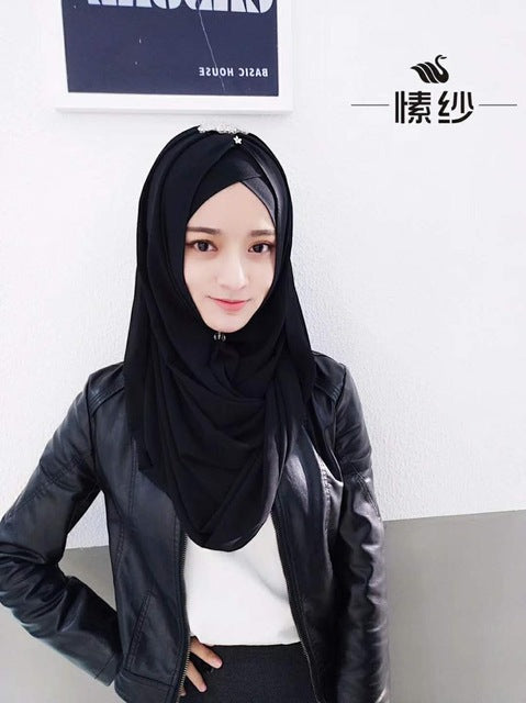 fashion muslim islamic chiffon women girls hijabs c