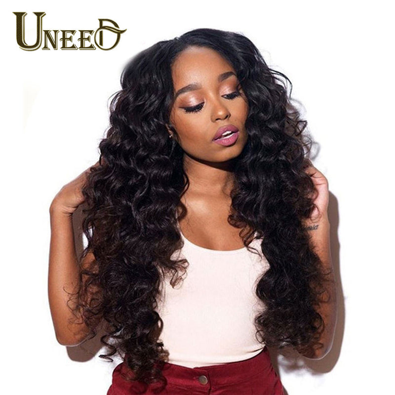 peruvian hair bundles loose deep wave human hair extensions remy hair can buy 4 or 3 bundles natural color 1 piece hair weave