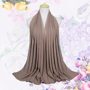 15 colors muslim hijab womens jersey hijab underscarf head islamic cover bonnet hat cap scarf 180cm length chiffon scarf