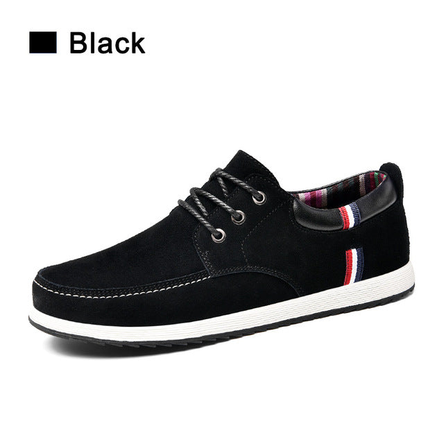 men's leather casual shoes moccasins men loafers luxury brand spring new fashion sneakers male boat shoes suede krasovki
