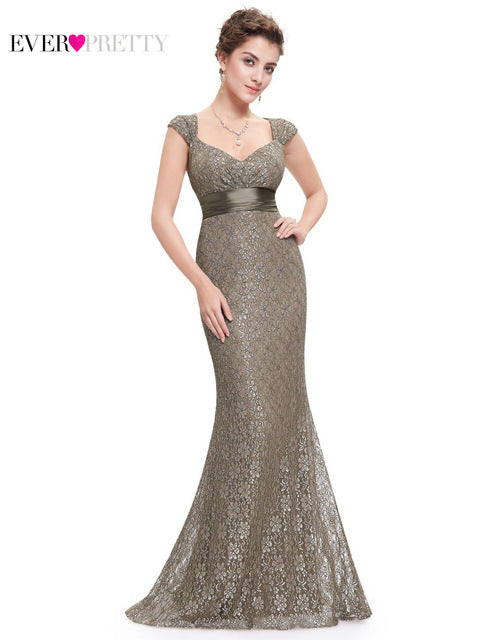 grey lace mermaid evening dresses ever pretty v neckline elegant peach collar long evening party dress