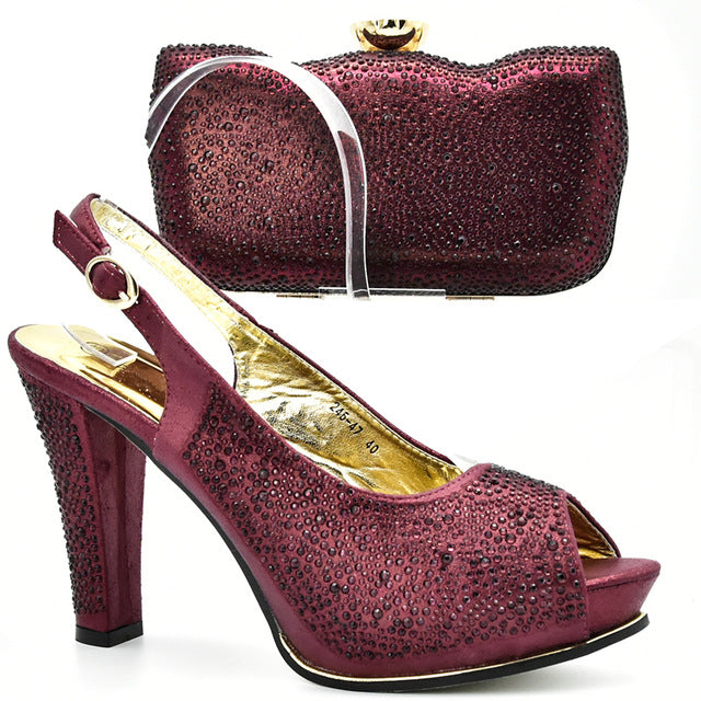 italian shoes with matching bags high quality shoes and bag set