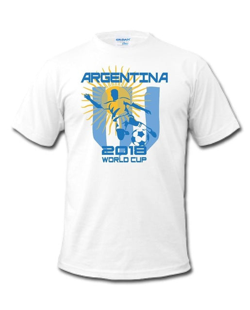 t-shirt men new t shirts argentina 2018 road to t-shirt summer footballer casual man t shirt good quality tee shirt
