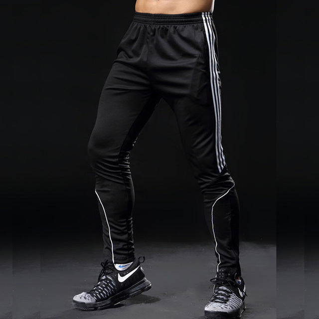 summer slim fit men soccer pants long breathable football gym mens sports joggings sweatpants leggings masculina pantalon homme