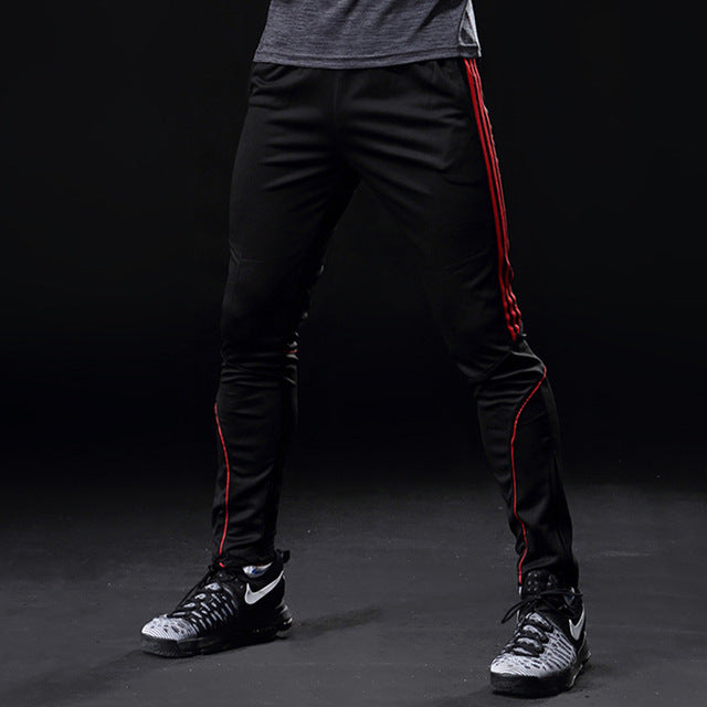 summer slim fit men soccer pants long breathable football gym mens sports joggings sweatpants leggings masculina pantalon homme