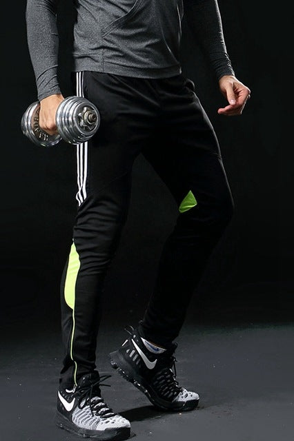 summer slim fit men soccer pants long breathable football gym mens sports joggings sweatpants leggings masculina pantalon homme