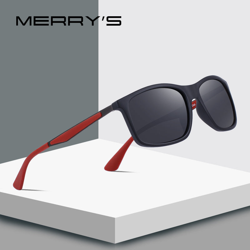 merry's design men classic polarized sunglasses tr90 legs outdoor sports ultra-light series 100% uv protection