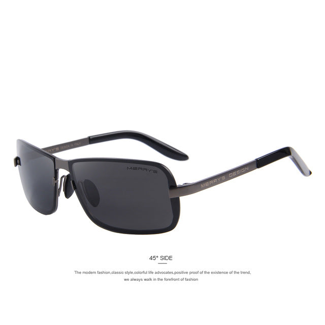 merry's design men classic cr-39 sunglasses hd polarized sun glasses luxury shades uv400 c02 gray