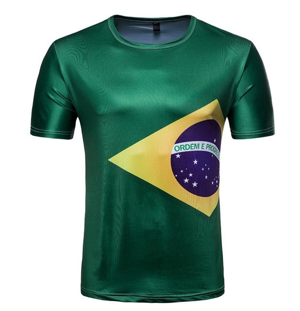 2018 soccer jersey brazil france england argentina fan shirt football tee fan sportwear