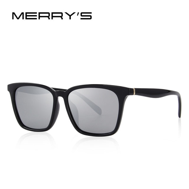 merry's design men/women classic polarized sunglasses fashion sunglasses 100% uv protection c04 silver