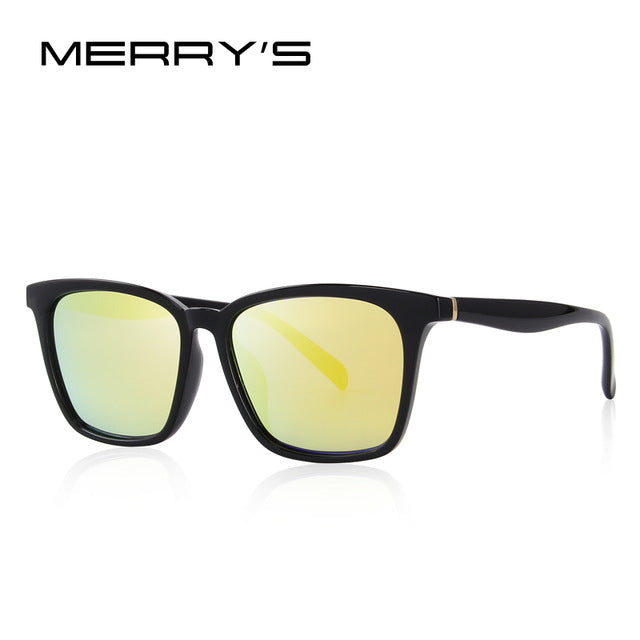 merry's design men/women classic polarized sunglasses fashion sunglasses 100% uv protection c05 gold