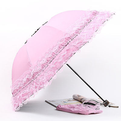 simanfei new arrival lace rain sun umbrella women fashion arched princess umbrellas female parasol creative gift parasol 1