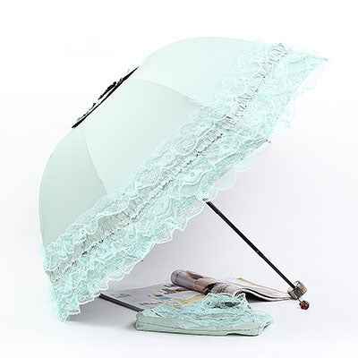 simanfei new arrival lace rain sun umbrella women fashion arched princess umbrellas female parasol creative gift parasol 9