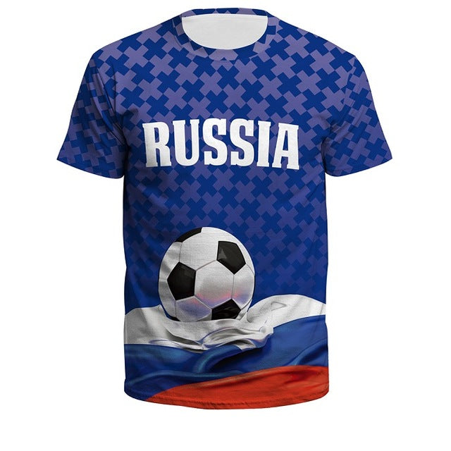 summer men/women croatia football jerseys sport tee tops 3d printing futebol soccer jersey fitness shirt