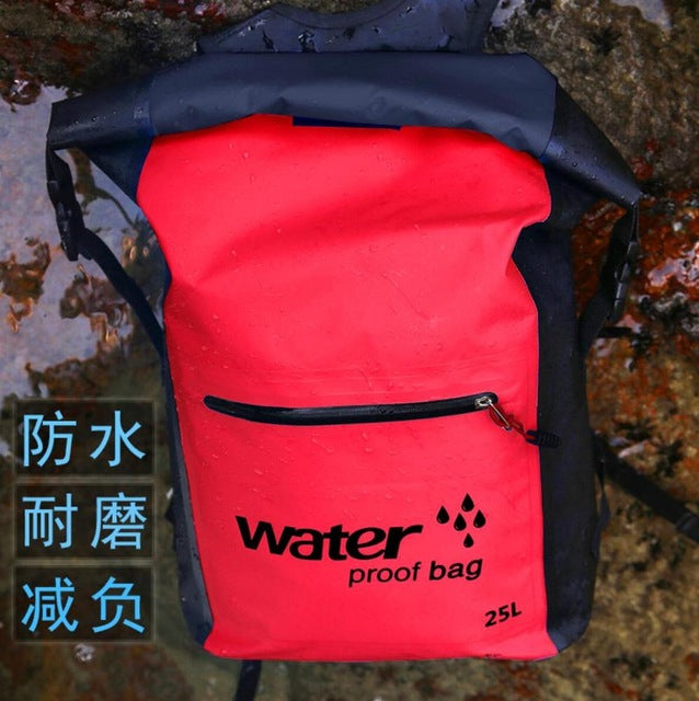 25l dry bag waterproof backpack rucksack storage pack sack swimming rafting kayaking camping floating sailing canoe boating picture show 1 / xl