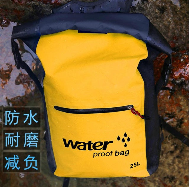25l dry bag waterproof backpack rucksack storage pack sack swimming rafting kayaking camping floating sailing canoe boating picture show 2 / xl