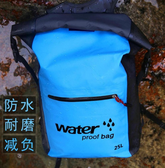 25l dry bag waterproof backpack rucksack storage pack sack swimming rafting kayaking camping floating sailing canoe boating picture show 3 / xl