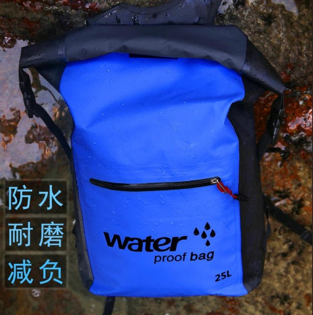 25l dry bag waterproof backpack rucksack storage pack sack swimming rafting kayaking camping floating sailing canoe boating picture show 5 / xl
