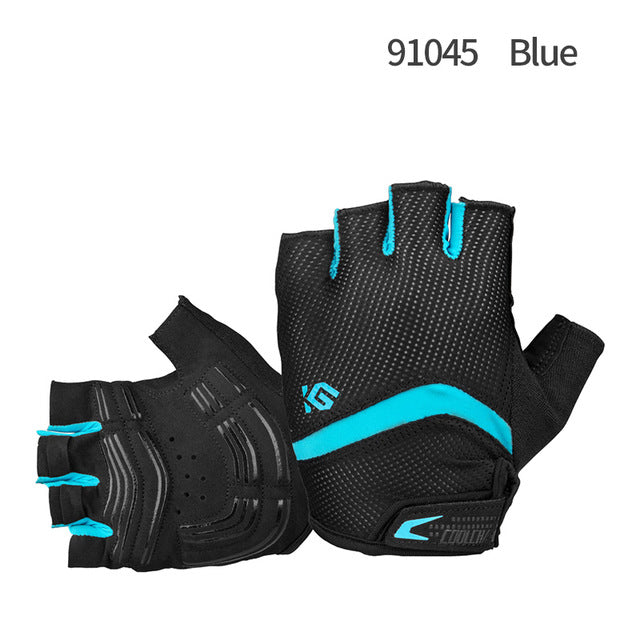 coolchange cycling gloves half finger mens women's summer sports shockproof bike gloves gel mtb bicycle gloves guantes ciclismo