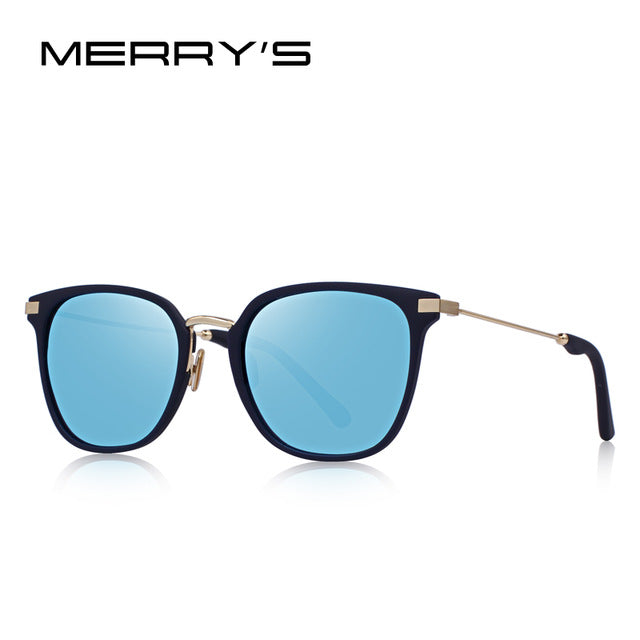 merry's design men/women polarized sunglasses ultra-light series uv400 protection c03 blue