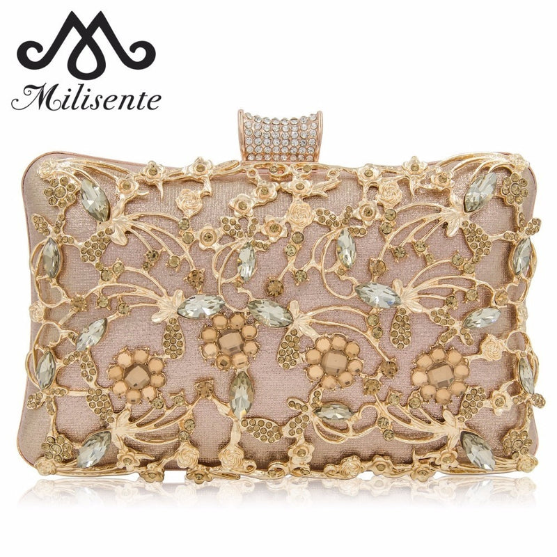 new box clutches women clutch purse top quality