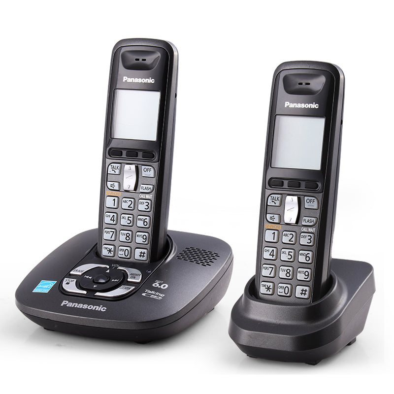 digital cordless phone with answer machine handfree voice mail backlit lcd fixed wireless telephone for office home bussiness