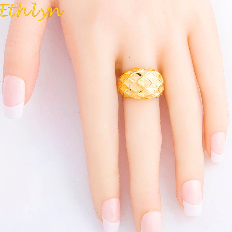 mom's jewelry gift women's wedding rings gold color copper ring fashion women jewelry