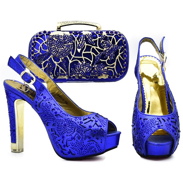 fashion shoes and bag sets for women