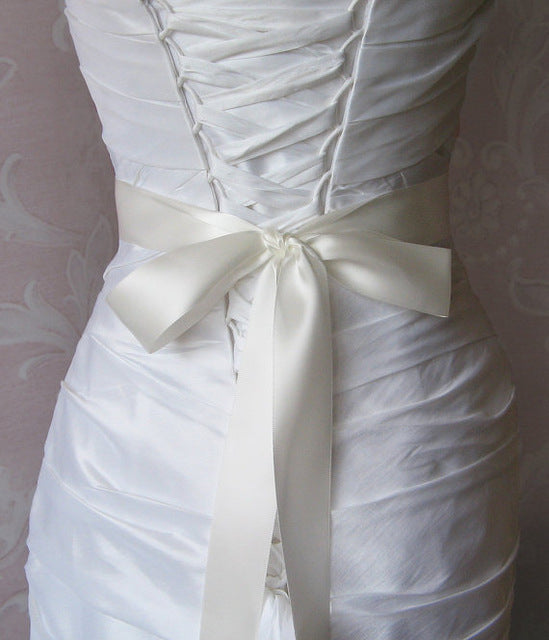 pearls beaded crystal rhinestone wedding belts bridal sash belts off white