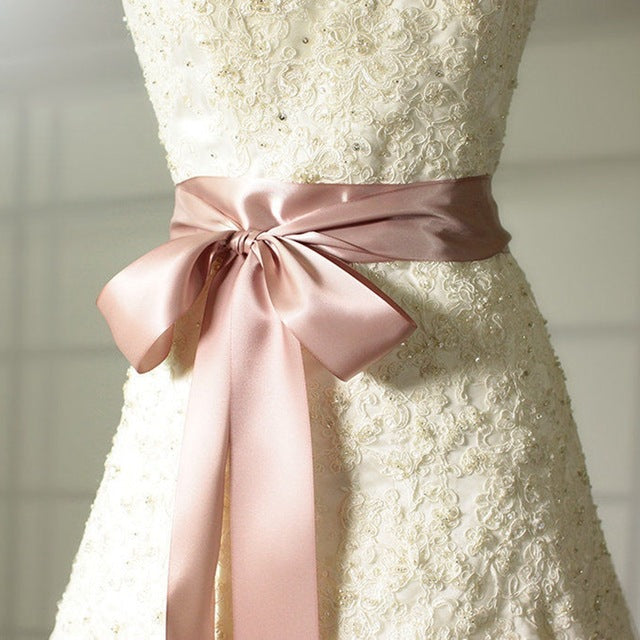 pearls beaded crystal rhinestone wedding belts bridal sash belts dark pink