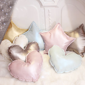 special recommend high end glossy metallic color pu leather cushion cover