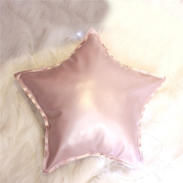special recommend high end glossy metallic color pu leather cushion cover