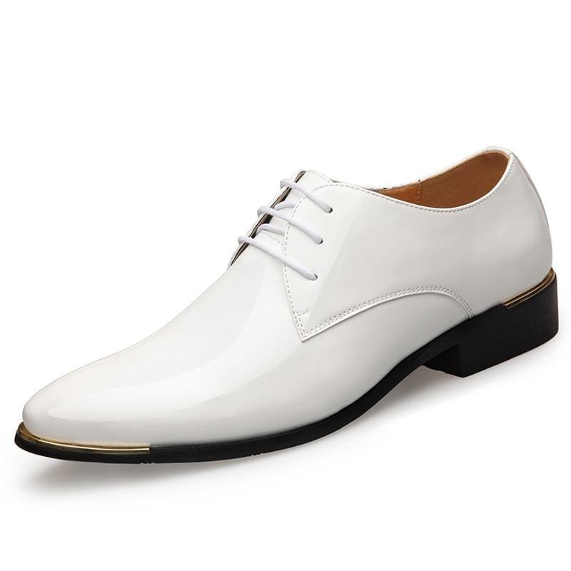 quality patent soft leather man shoes shoes