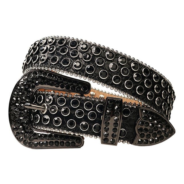 western cowgirl luxury bling rhinestones belt