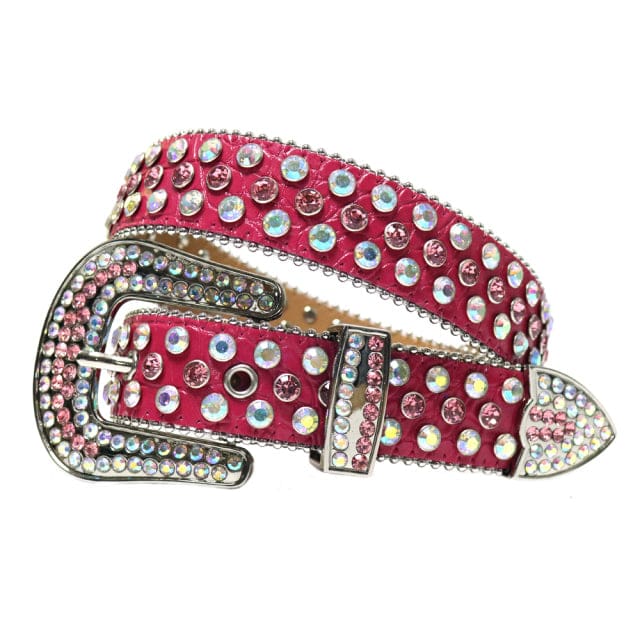 western cowgirl luxury bling rhinestones belt