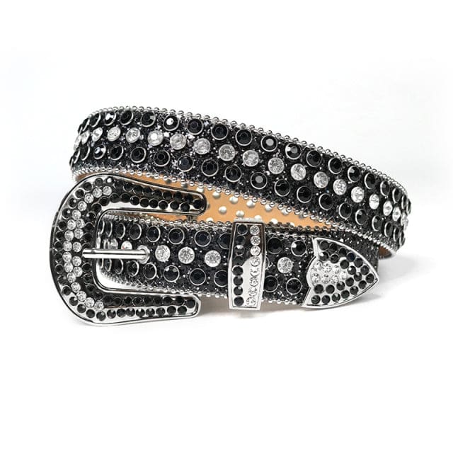 western cowgirl luxury bling rhinestones belt