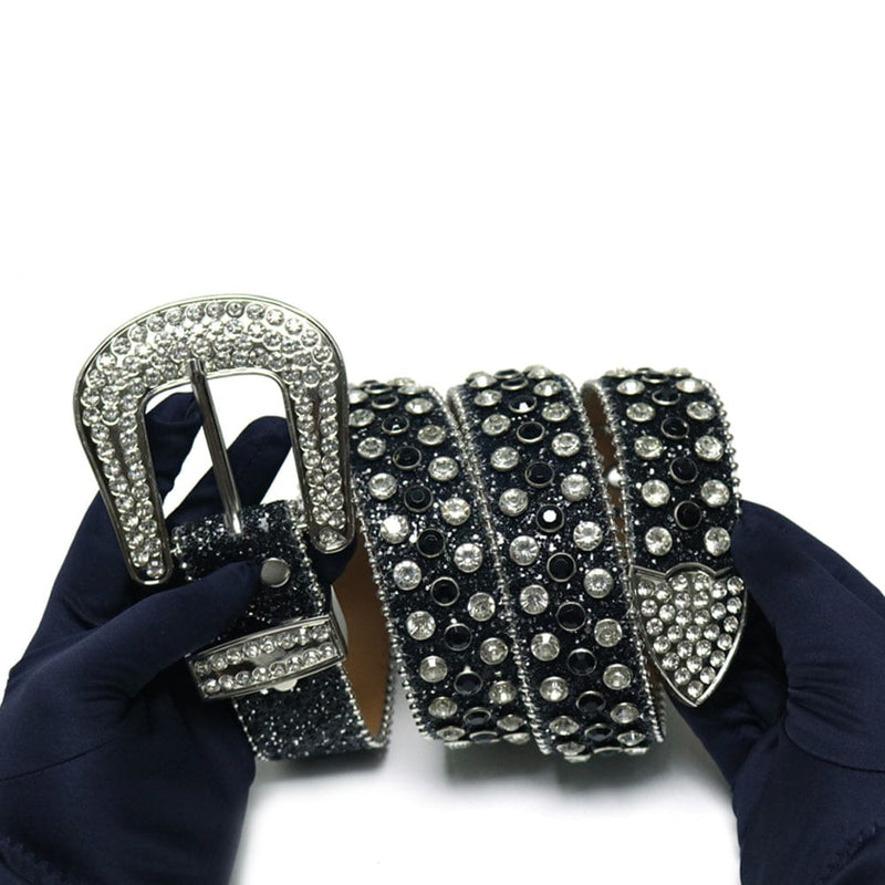 western cowgirl luxury bling rhinestones belt