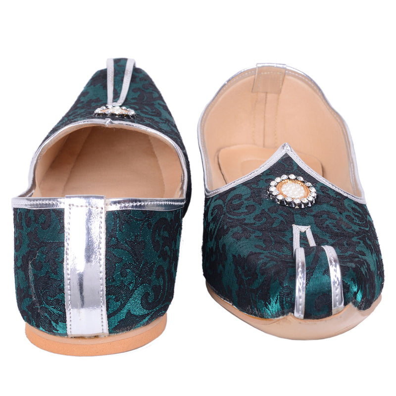 rajwada men sherwani shoe green pakistani shoe padhani shoe lahori nagra jutti