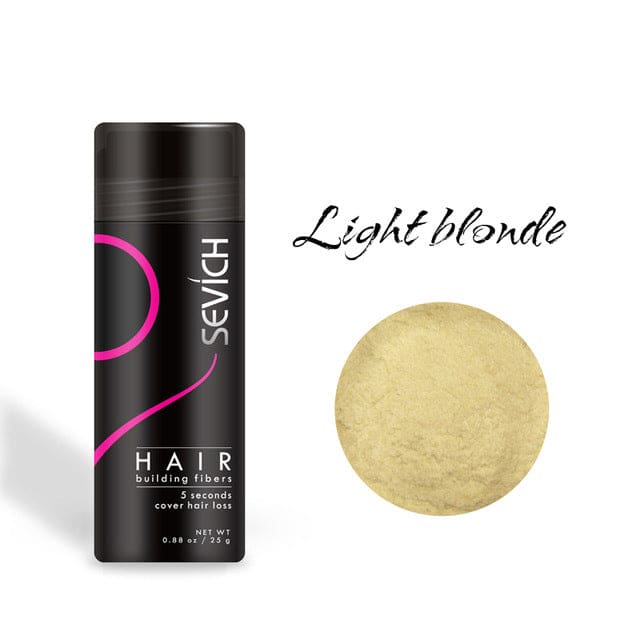 sevich 25g hair building fiber powder light blonde